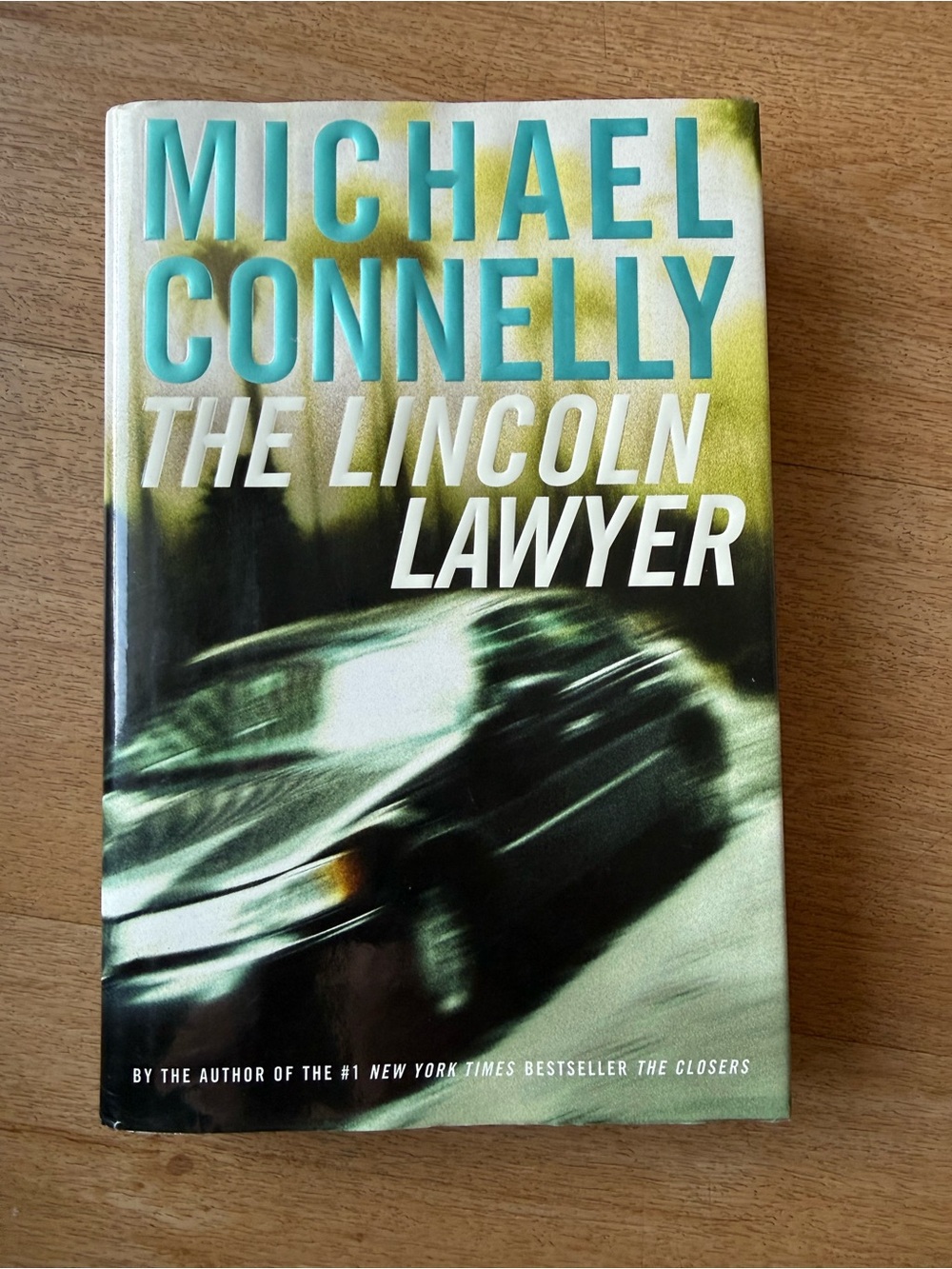 📚3 for $12📚 Michael Connelly "The Lincoln Lawyer" Hardcover - Teal & Black Cover